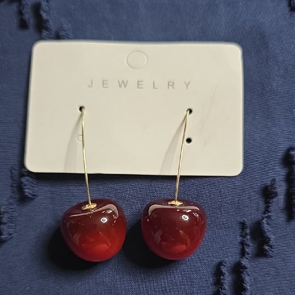 Jewlery Jewelry - Chic Cherry Drop Earrings